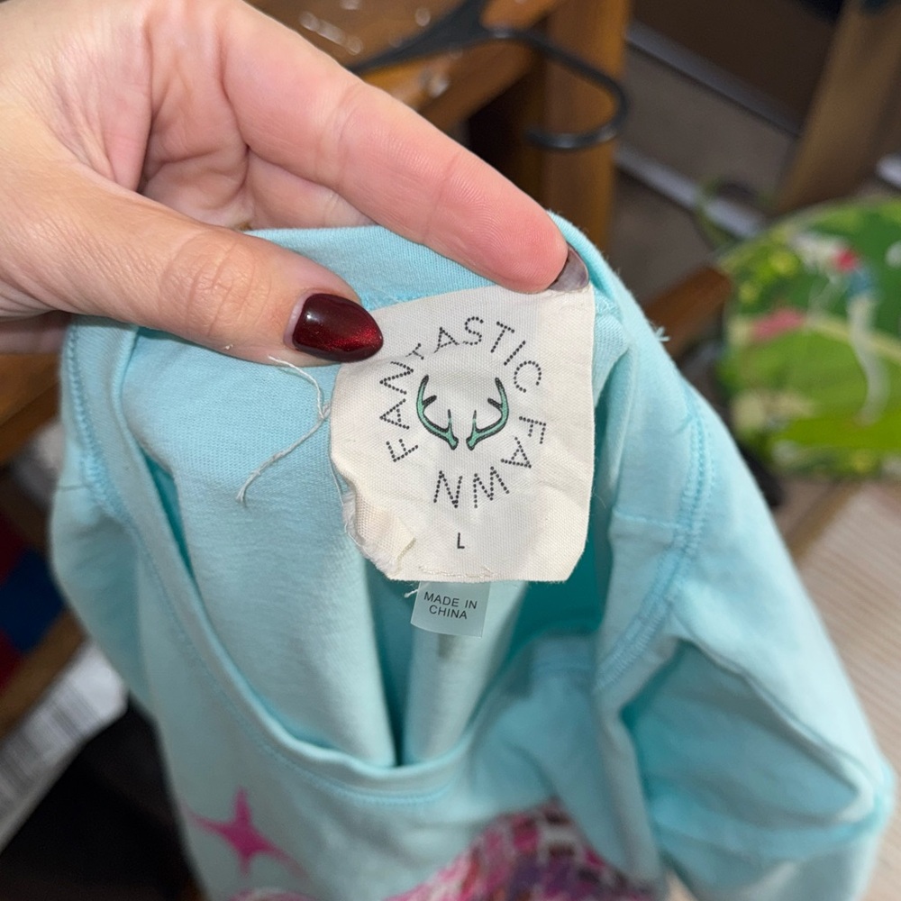 Let’s Go Girls Sequin Graphic Tee by Fantastic Fawn - Picture 2 of 5